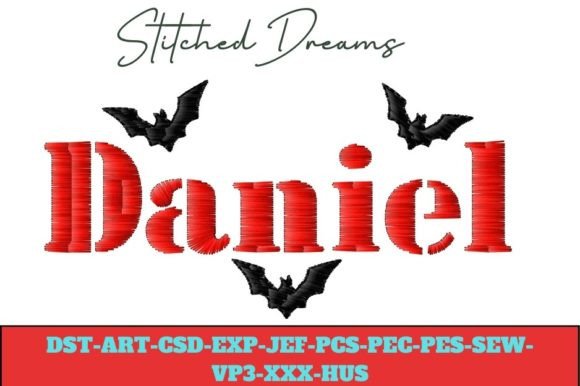 Daniel Embroidery Design