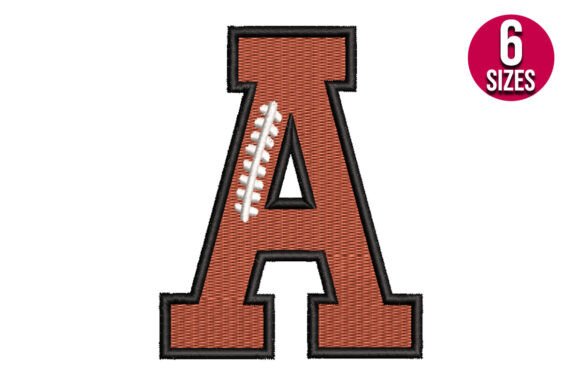 Football Font Alphabet Letter A Review