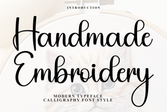 Handmade Embroidery Font Review