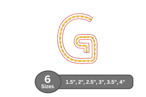 Rope Twist Alphabet – G