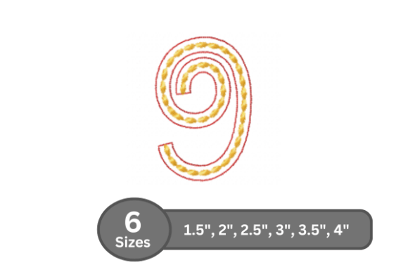 Rope Twist Number -9: A Smart Monogram for Small Business Merch