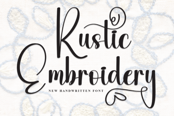 Rustic Embroidery: A Seasonal Script Worth Stitching