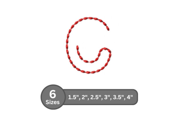 Soft Cord Alphabet -C