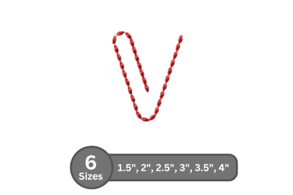 Soft Cord Alphabet -V